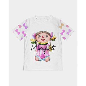 Muñequita Kids T-Shirt – Traditional Mexican Doll Inspired Tee